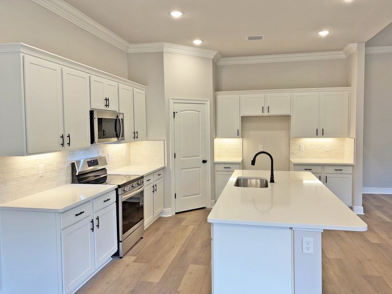 Furnished interior view inside a new home in Houston Place, Crestview (Image 8).
