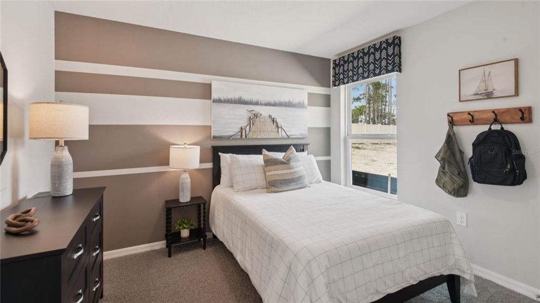 Furnished interior view inside a new home in Sandal Key, Weeki Wachee (Image 16).