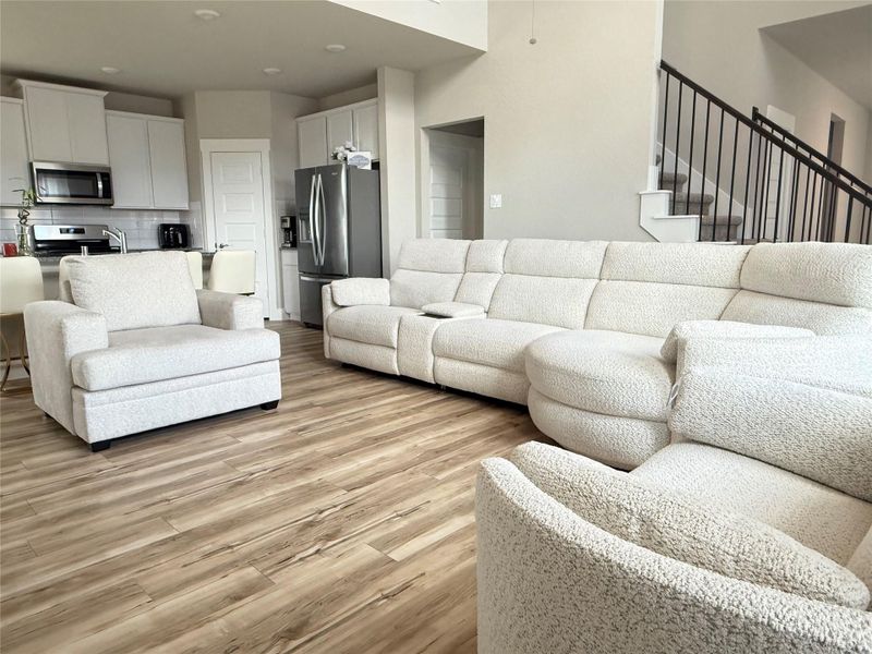 Furnished interior view inside a new home in , Katy (Image 12).