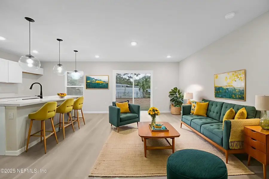 Furnished interior view inside a new home in , Jacksonville (Image 5).