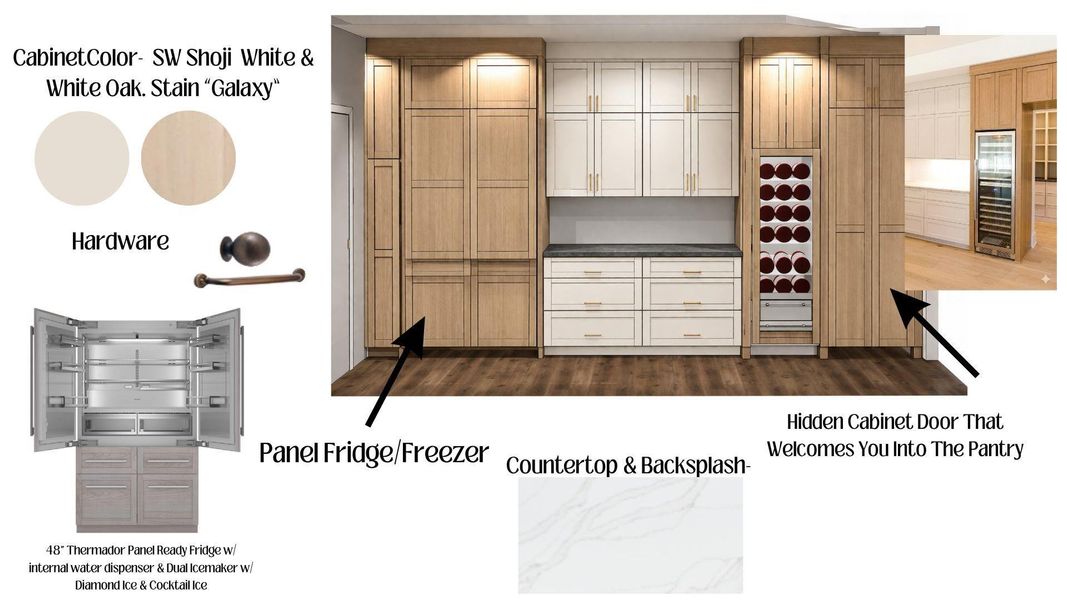 Design Intent For Visual Representation Only-- Kitchen