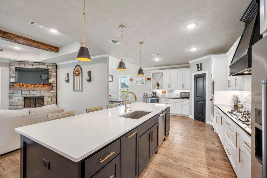 Furnished interior view inside a new home in , Bryan (Image 22).