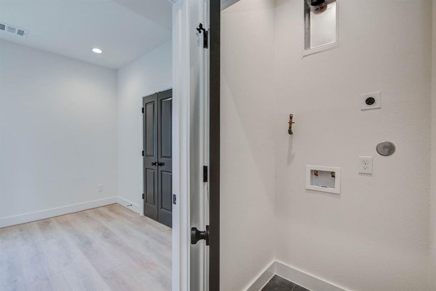 Laundry Room - Third Floor - Photos are from the same builder but a different project. Homes may be different