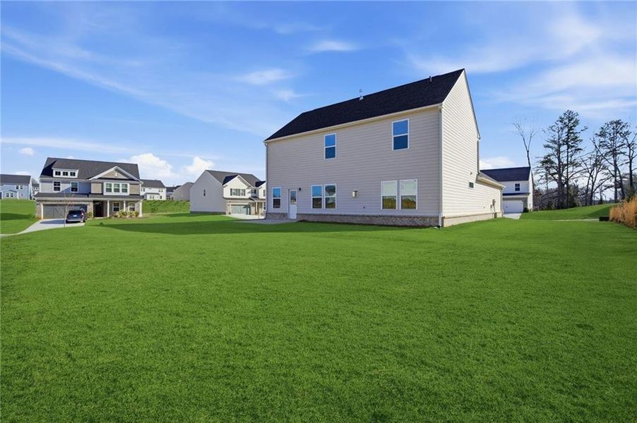 Exterior details and patio area of a home in , Dawsonville (Image 20). Exterior details and patio area of a home in , Dawsonville (Image 20).