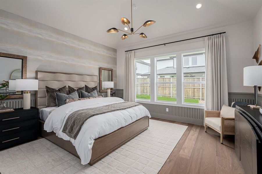 Furnished interior view inside a new home in East Village - Classic Series, Frisco (Image 3).