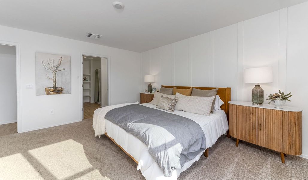 Furnished interior view inside a new home in Entrada Del Toro at Rancho Sahuarita, Sahuarita (Image 22).