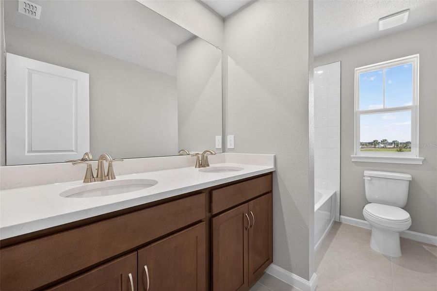 Furnished interior view inside a new home in Crosswind Ranch, Parrish (Image 13).