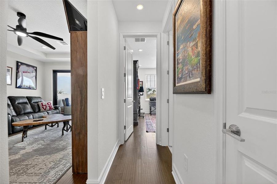 Furnished interior view inside a new home in SouthShore Yacht Club: Somerset Preserve, Ruskin (Image 62).