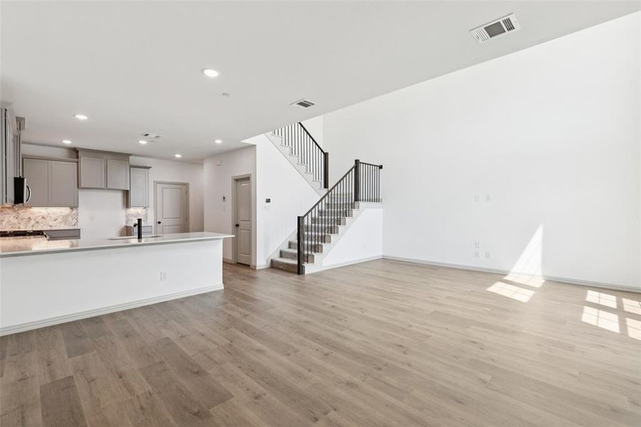 With a spacious, open and flowing floor plan, this home was designed for entertaining!