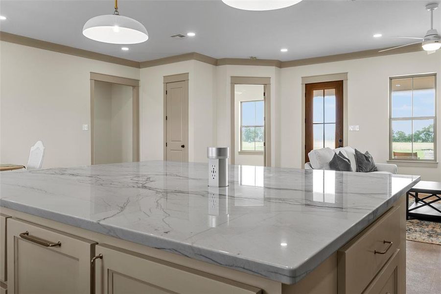 Furnished interior view inside a new home in , Robinson (Image 32).