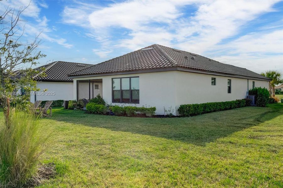 Exterior details and patio area of a home in , Port St. Lucie (Image 22). Exterior details and patio area of a home in , Port St. Lucie (Image 22).