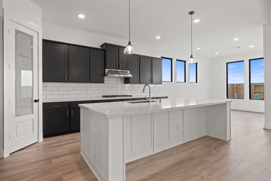 Representative furnished interior of a home built from the Alamo by HistoryMaker Homes in Hunters Crossing 60s, Sealy (Image 6). Representative furnished interior of a home built from the Alamo by HistoryMaker Homes in Hunters Crossing 60s, Sealy (Image 6).