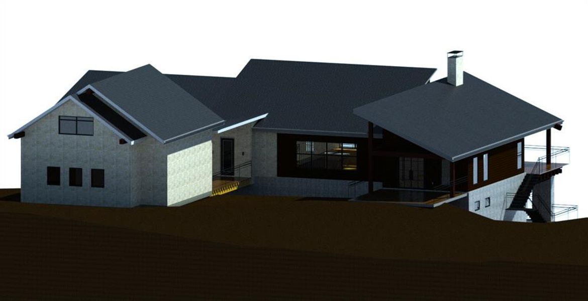 AI Generated Model of Front Elevation
