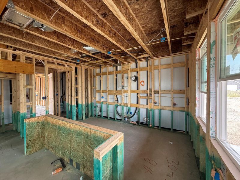 In-progress construction of a new home in The Cottages at La Cima, San Marcos, TX (Image 23). In-progress construction of a new home in The Cottages at La Cima, San Marcos, TX (Image 23).