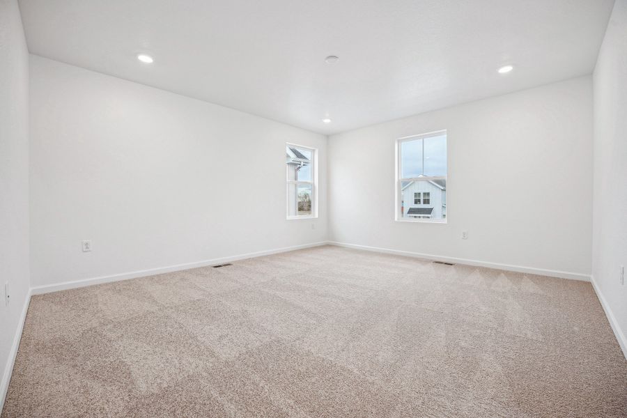 Representative unfurnished interior of a home built from the Meridian by Taylor Morrison in Farmlore, Brighton (Image 19).