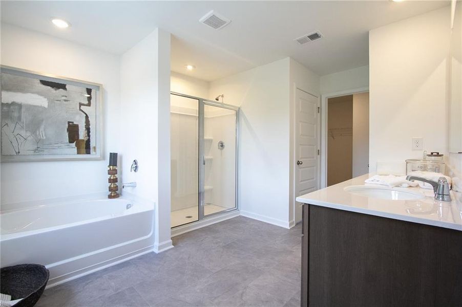Furnished interior view inside a new home in Harvest Park, Decatur (Image 21).