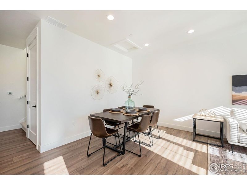Furnished interior view inside a new home in Eagle Brook Meadows, Loveland (Image 13).
