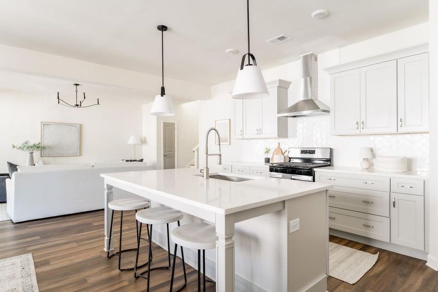 Furnished interior view inside a new home in Parkside, Clarkston (Image 9).