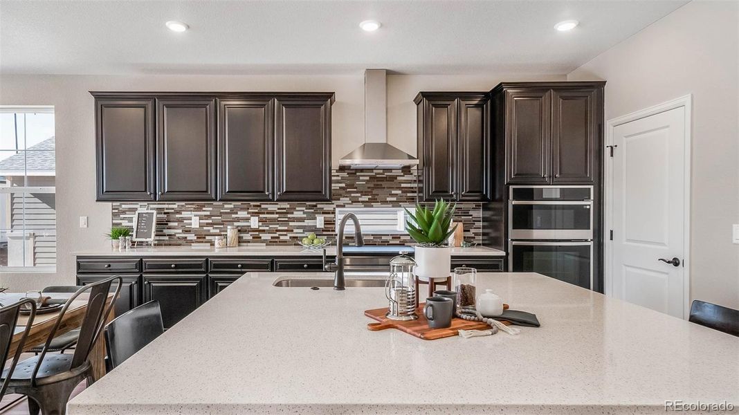 Furnished interior view inside a new home in , Aurora (Image 22).