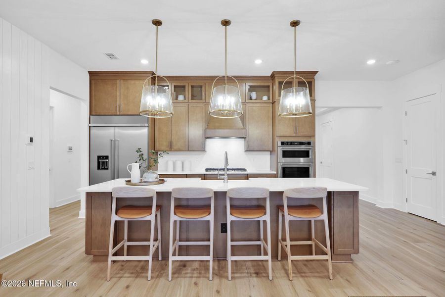 Furnished interior view inside a new home in Westerly Park at Wildlight, Yulee (Image 19).