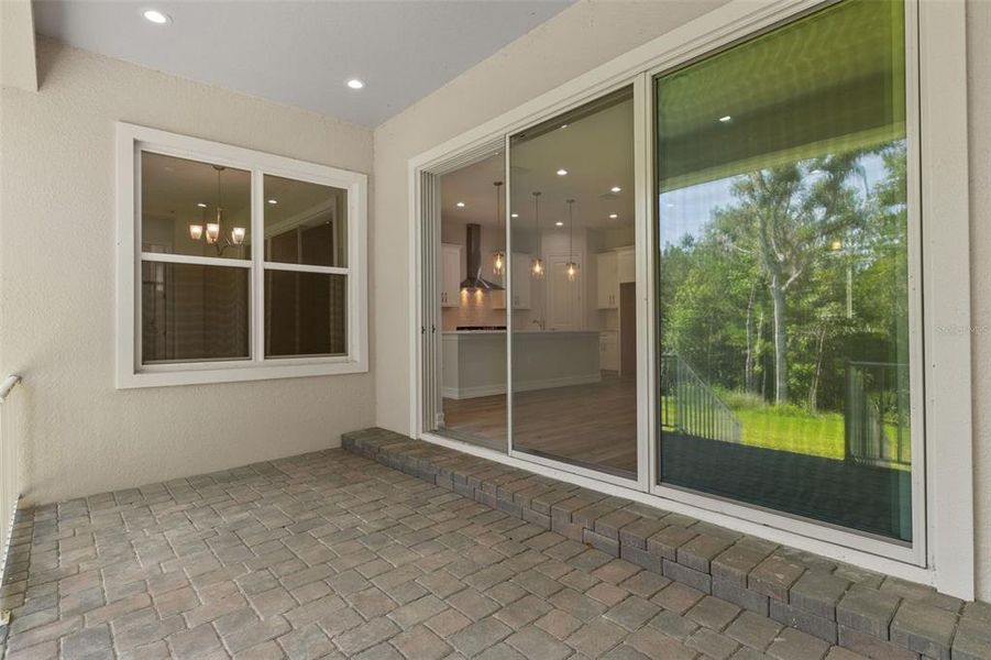 Exterior details and patio area of a home in Southern Hills Plantation, Brooksville (Image 4).