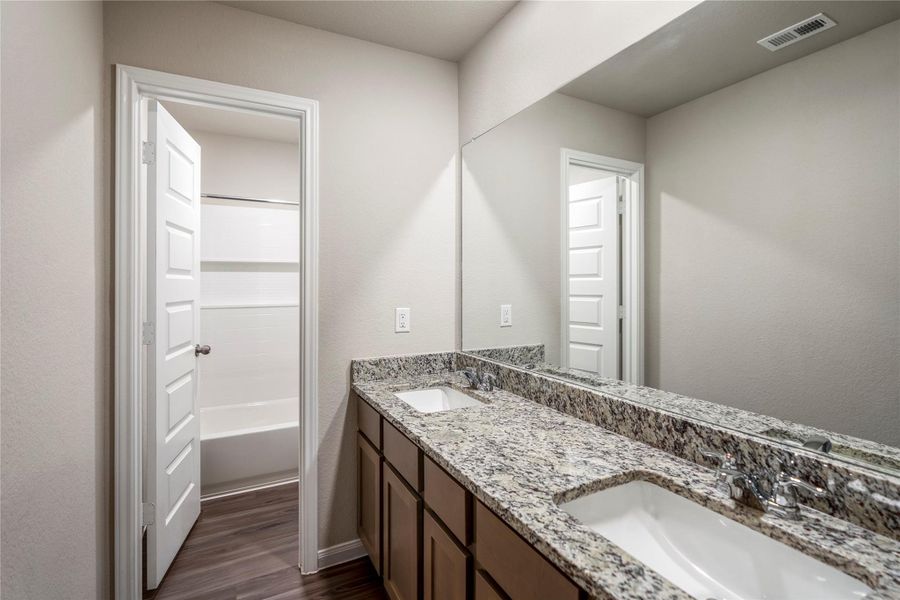 Furnished interior view inside a new home in , Conroe (Image 7). Furnished interior view inside a new home in , Conroe (Image 7).