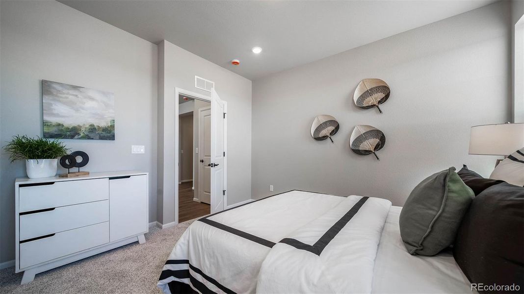 Furnished interior view inside a new home in , Aurora (Image 29).