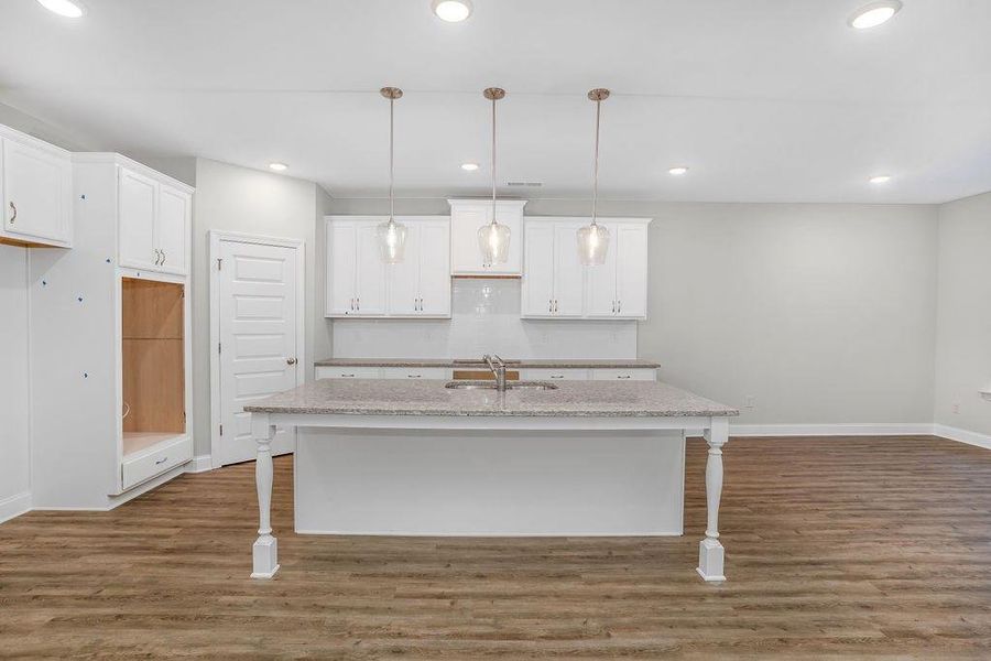Furnished interior view inside a new home in , Haddock (Image 11).