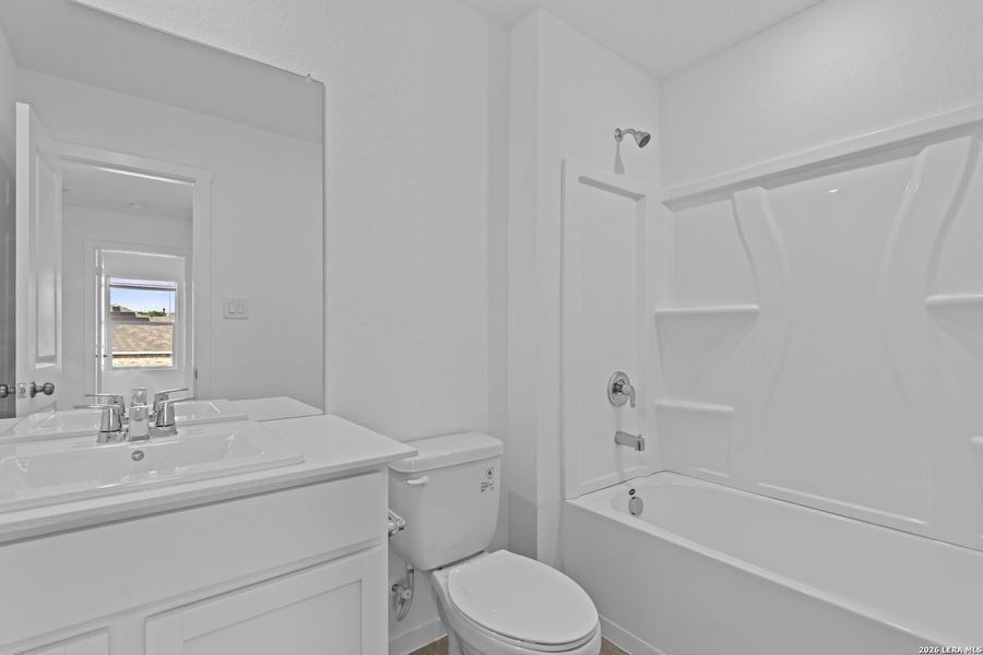 Furnished interior view inside a new home in Hightop Ridge, Converse (Image 10). Furnished interior view inside a new home in Hightop Ridge, Converse (Image 10).