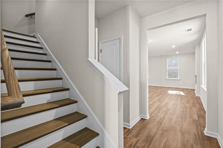 Spacious, unfurnished interior of a new home in The Village at Shallowford, Kennesaw (Image 33).