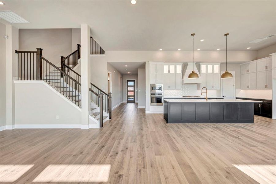 Furnished interior view inside a new home in Northshore at Lakewood Village - Classic Series, Lakewood Village (Image 8). Furnished interior view inside a new home in Northshore at Lakewood Village - Classic Series, Lakewood Village (Image 8).