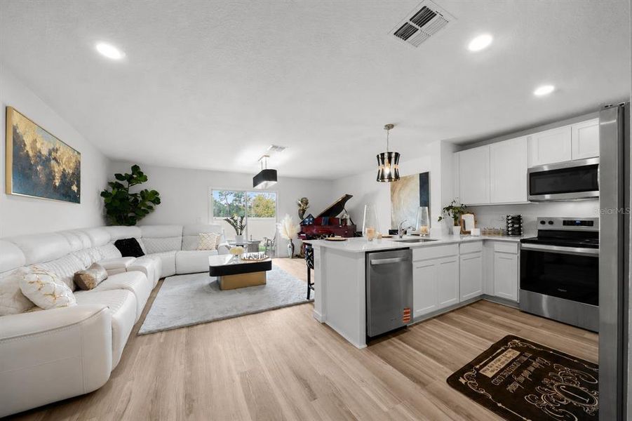 Furnished interior view inside a new home in , Ocala (Image 17). Furnished interior view inside a new home in , Ocala (Image 17).