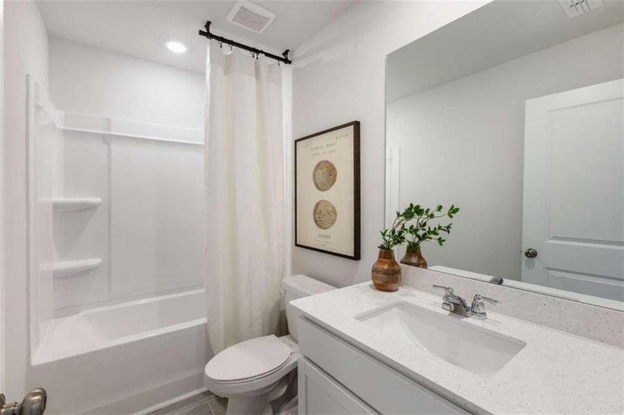 Furnished interior view inside a new home in , Conyers (Image 12).