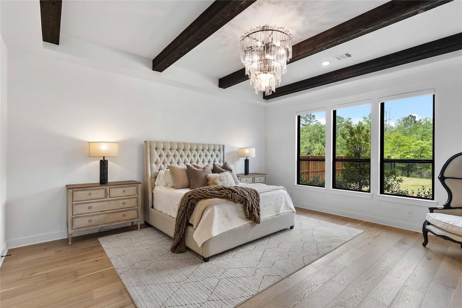 Furnished interior view inside a new home in , Spring (Image 4).