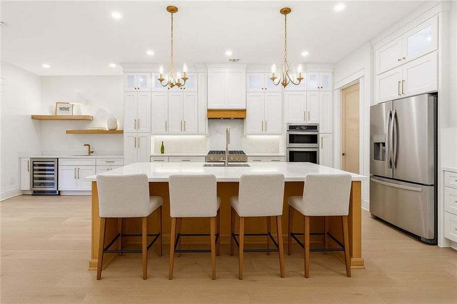 Furnished interior view inside a new home in , Cumming (Image 17).