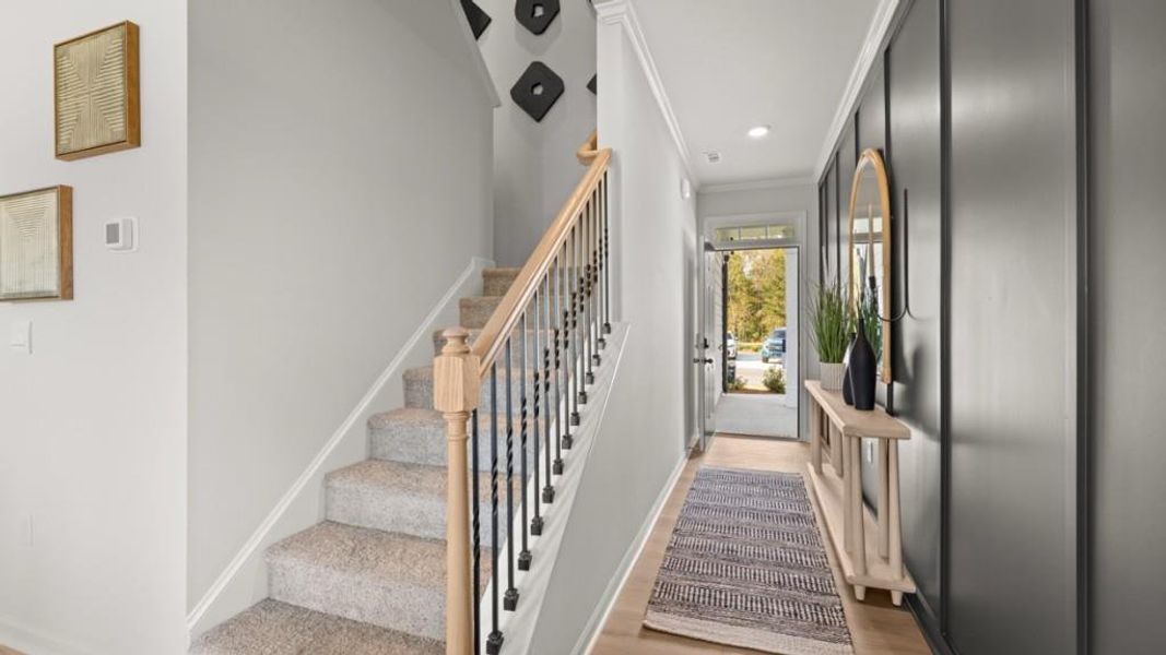 Furnished interior view inside a new home in Hughes Court, Dawsonville (Image 6).