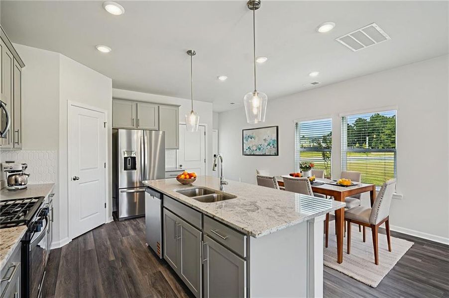 Furnished interior view inside a new home in Artisan Walk, Fairburn (Image 14).