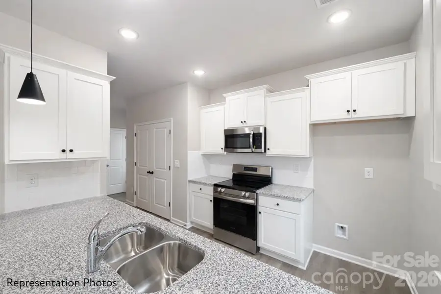 Furnished interior view inside a new home in , Charlotte (Image 6).
