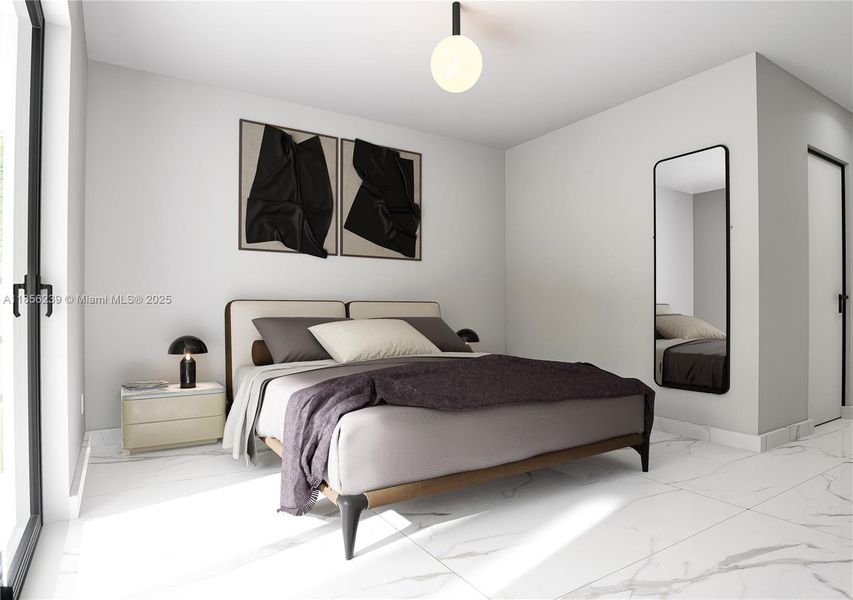 Furnished interior view inside a new home in , Florida City (Image 5). Furnished interior view inside a new home in , Florida City (Image 5).