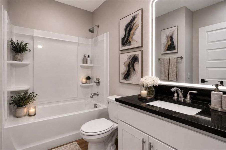 Furnished interior view inside a new home in , Villa Rica (Image 24).