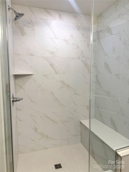 Owner's Bathroom Tile Shower