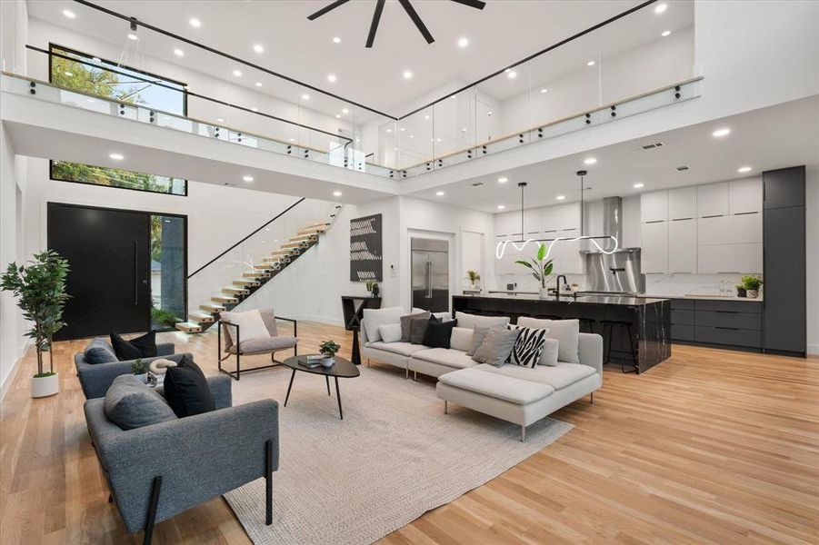 Furnished interior view inside a new home in , Dallas (Image 25). Furnished interior view inside a new home in , Dallas (Image 25).