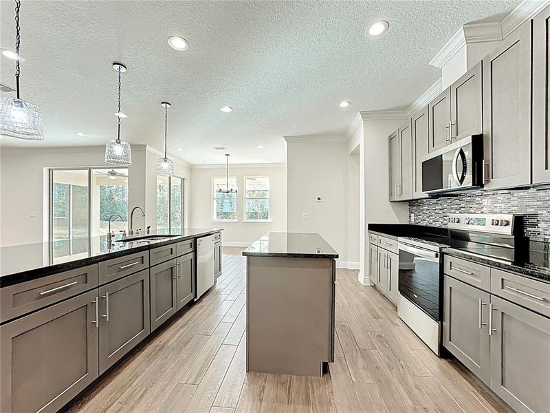 Furnished interior view inside a new home in , Orlando (Image 12).