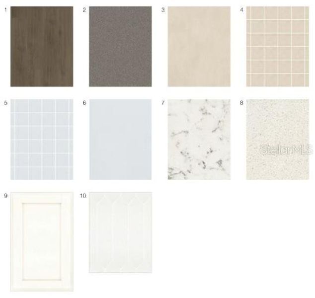 Sample of building materials used in homes in Windward Preserve, Cocoa (Image 15). Sample of building materials used in homes in Windward Preserve, Cocoa (Image 15).