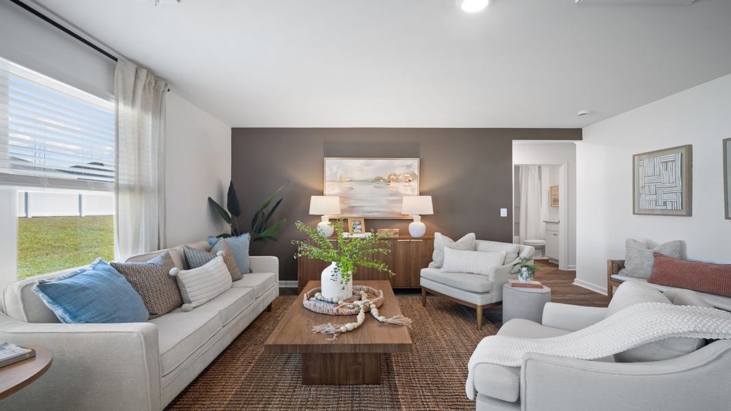 Furnished interior view inside a new home in Stockyard, Statesboro (Image 13).