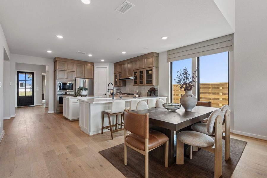 Furnished interior view inside a new home in Austin Point, Richmond (Image 9).