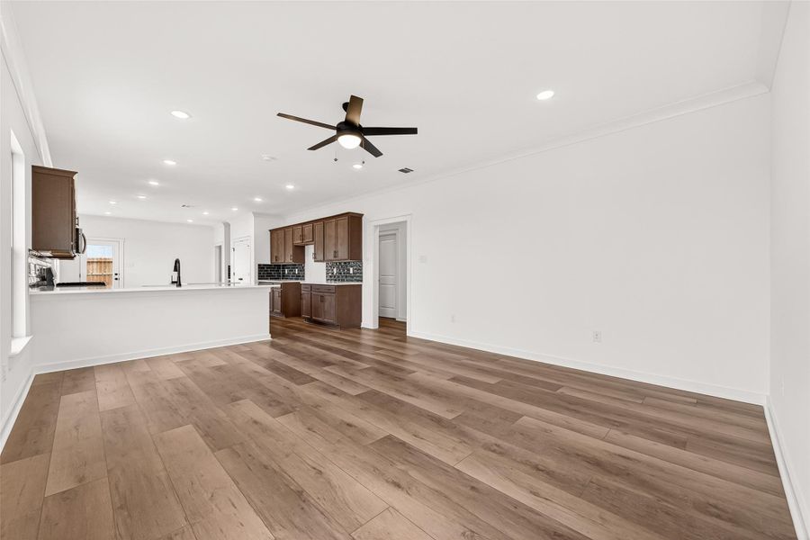 Spacious, unfurnished interior of a new home in Mostyn Springs, Magnolia (Image 30). Spacious, unfurnished interior of a new home in Mostyn Springs, Magnolia (Image 30).