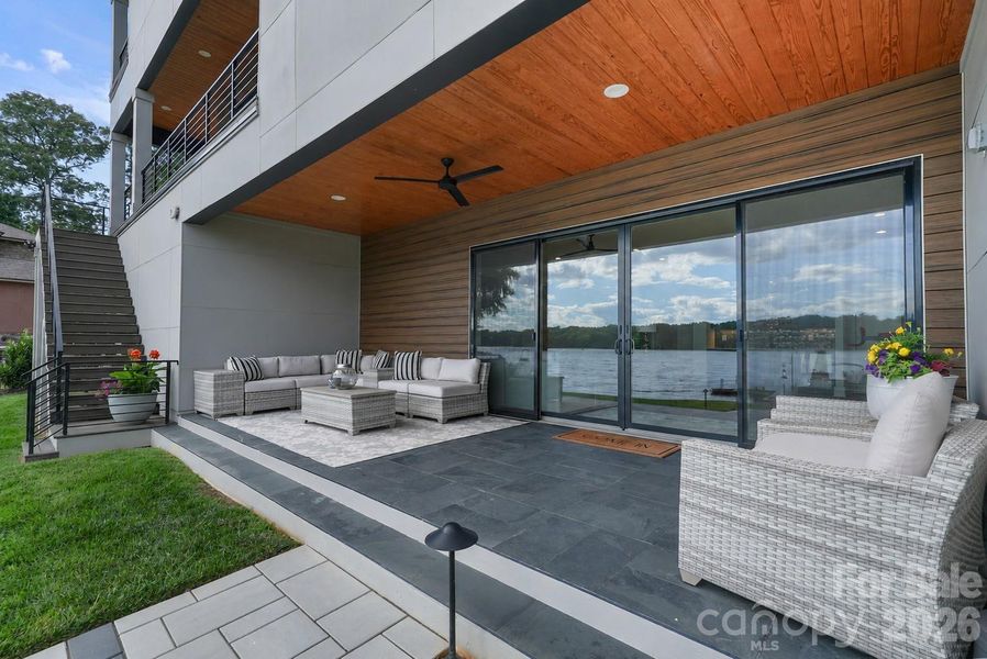 Exterior details and patio area of a home in , Salisbury (Image 27).