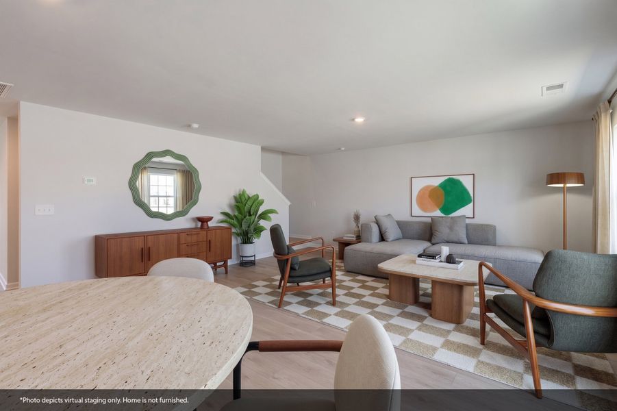 Furnished interior view inside a new home in Bluefield, Lexington (Image 8).