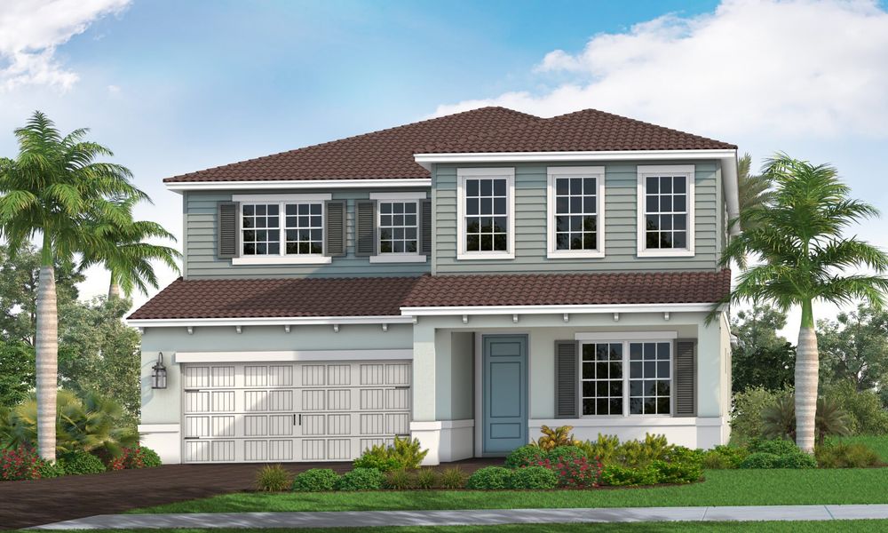 Representative exterior photo of a completed home built from the Artistry by Neal Communities in Grand Park, Sarasota, FL (Image 2).